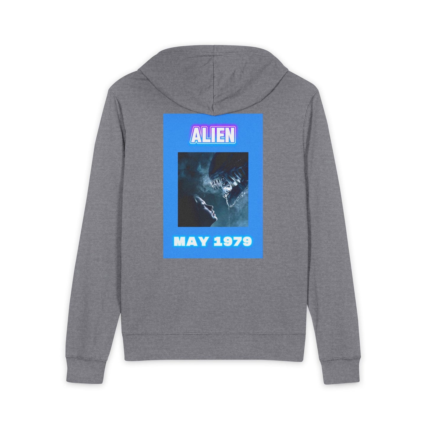 ALIEN UNISEX FULL ZIP UP HOODIE