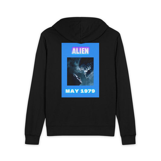 ALIEN UNISEX FULL ZIP UP HOODIE